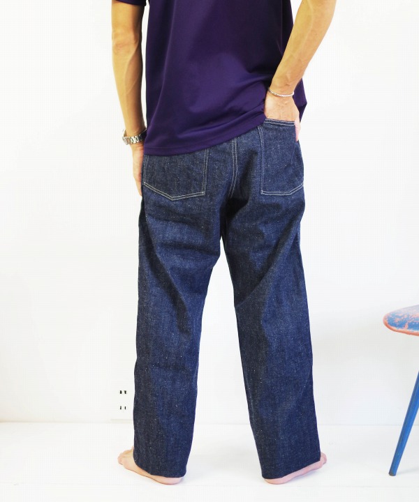 A VONTADE/ア ボンタージ Buckle back PW Denim Trousers-11.5oz
