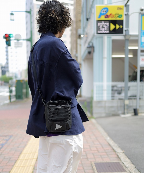 and wander/アンドワンダー 94 ECOPAK sholder pouch [バッグ and wander/アンドワンダー 94 ECOPAK sholder pouch [バッグ