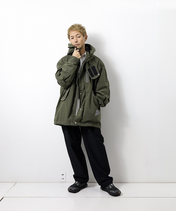 アンドワンダー/and wander fishtail Octa coat [アウター]｜MAPS 通販