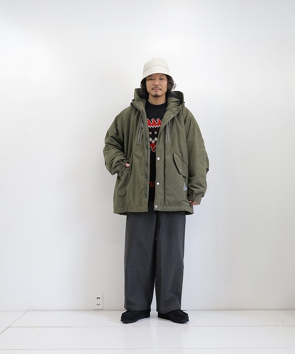 アンドワンダー/and wander fishtail Octa coat [アウター]｜MAPS 通販