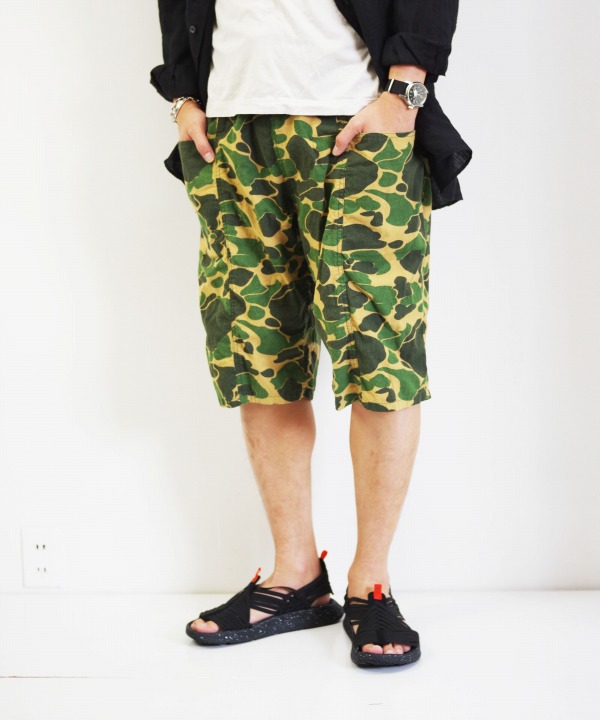 South2 West8/サウス２ ウエスト８　Army String Short - Printed Flannel / Camouflage