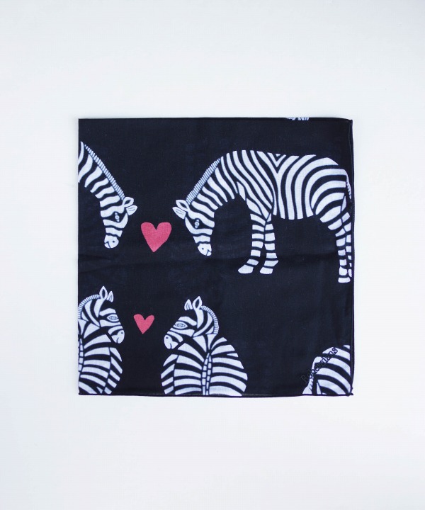 Bohemians/ボヘミアンズ LOVE ZEBRA BANDANA 生活雑貨(ハンカチ