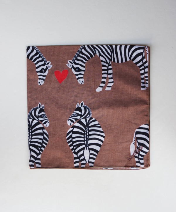 Bohemians/ボヘミアンズ LOVE ZEBRA BANDANA 生活雑貨(ハンカチ