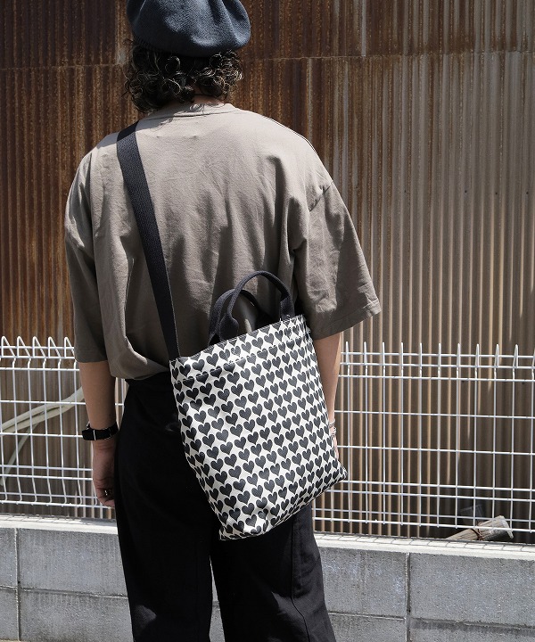 Bohemians/ボヘミアンズ 2 TONE HEART TOTE BAG M [バッグ(トート