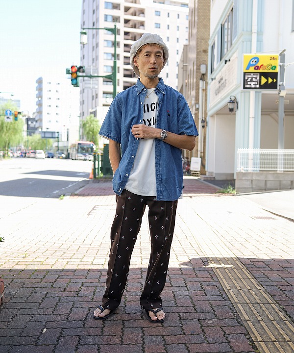 Bohemians/ボヘミアンズ DENIM B.D SS SHIRTS [シャツ(半袖)]｜MAPS