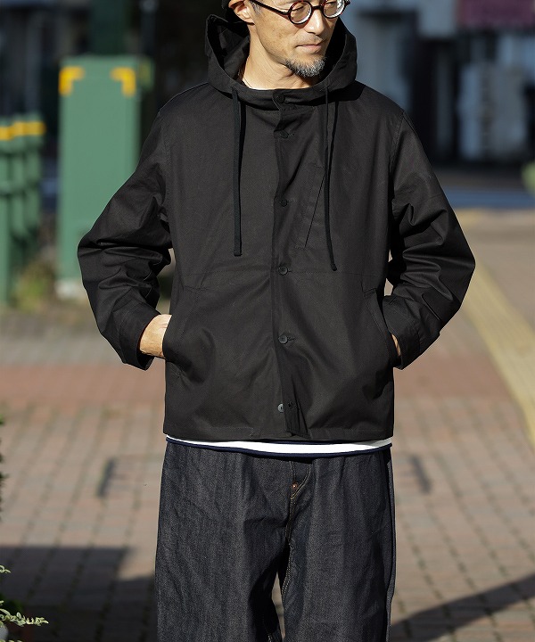 ブレナ/BRENA Hood Coach Jacket - High Count Vintage Ox [アウター