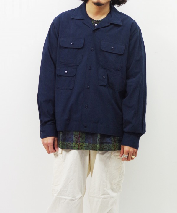 ENGINEERED GARMENTS MC Shirt Jacket M 紺