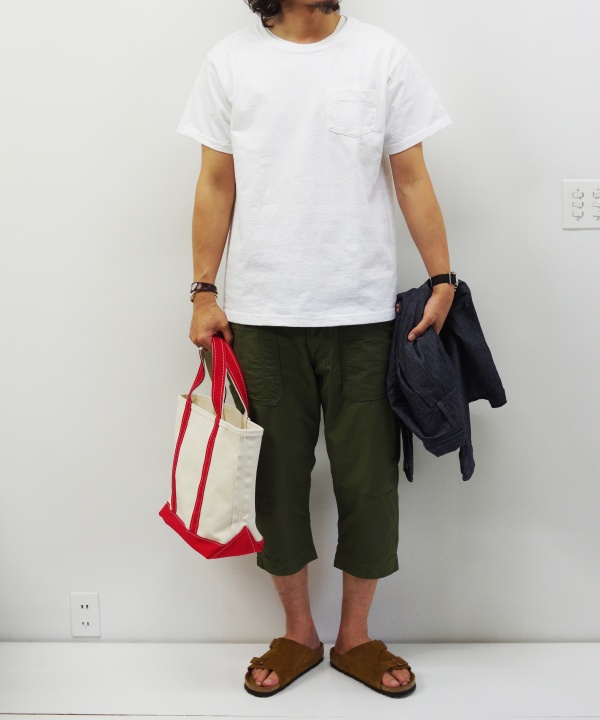 モデル 175cm 63kg One Washサンプル Lサイズ着用