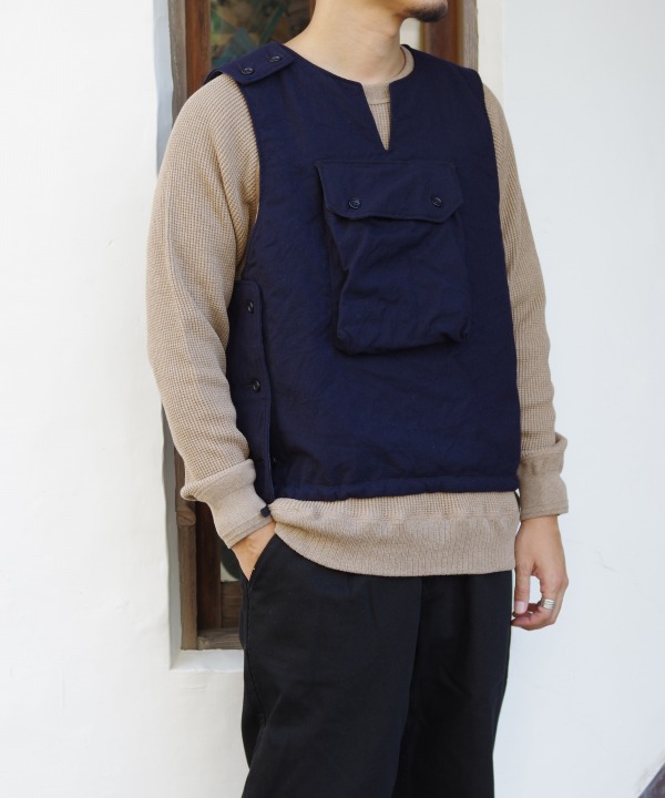 Engineered Garments/エンジニアド ガーメンツ　Cover Vest - Uniform Serge