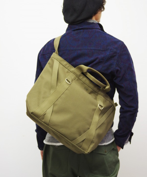 CIE/シー　DUCK CANVAS TOTE - L (全3色)