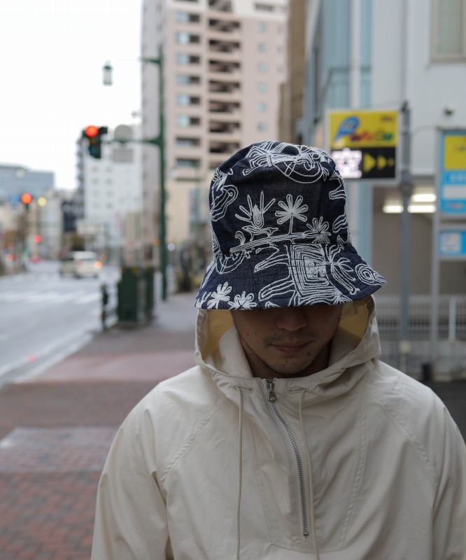 エンジニアド ガーメンツ/Engineered Garments Bucket Hat - Floral