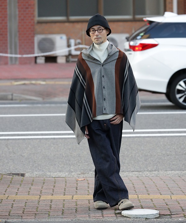Engineered Garments/エンジニアド ガーメンツ Button Shawl - Multi