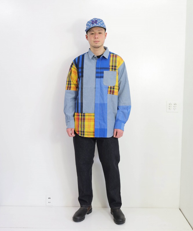 トップス210510● ENGINEERED GARMENTS 長袖 シャンブレー