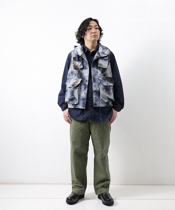 Engineered Garments/エンジニアド ガーメンツ Field Vest - Tie Dye