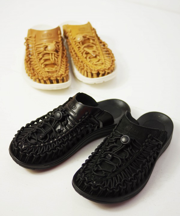 Engineered Garments X Keen エンジニアド ガーメンツ X キーン Men S Uneek Premium Leather Slide Slide シューズ Maps 通販 正規取扱店