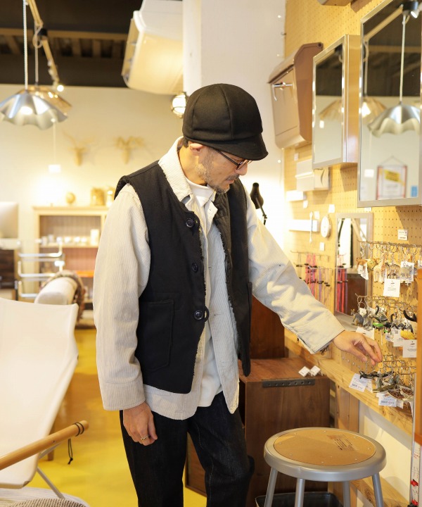 Engineered Garments/エンジニアド ガーメンツ Over Vest - Polyester