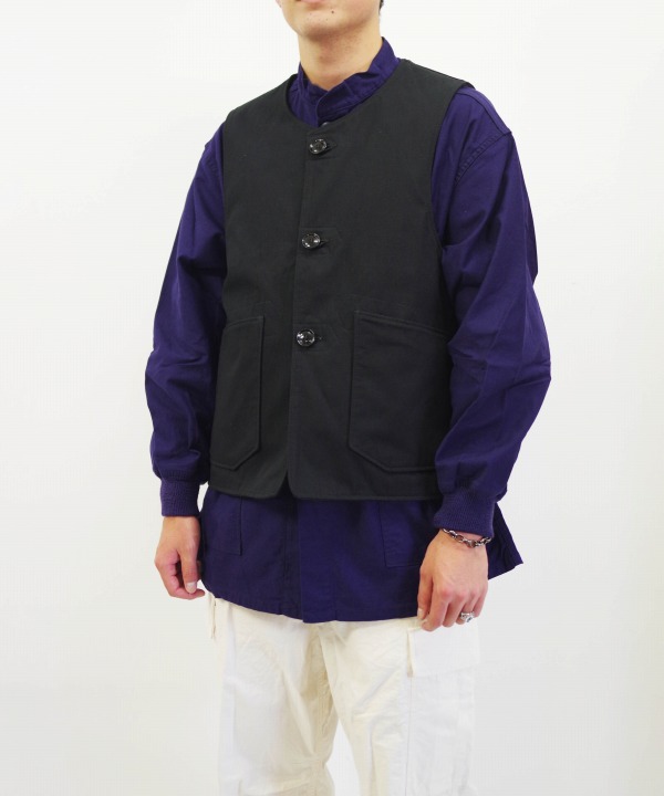 engineered garments reversible vest