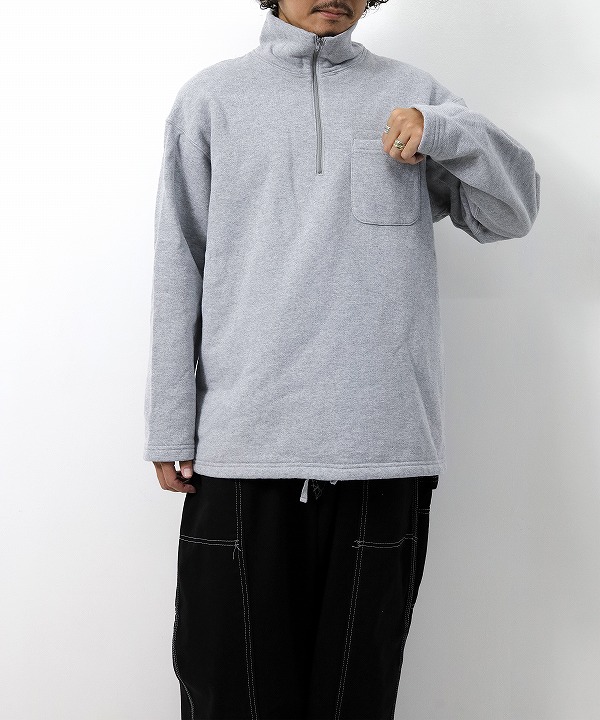 エンジニアド ガーメンツ/Engineered Garments Zip Mock Neck - 12oz