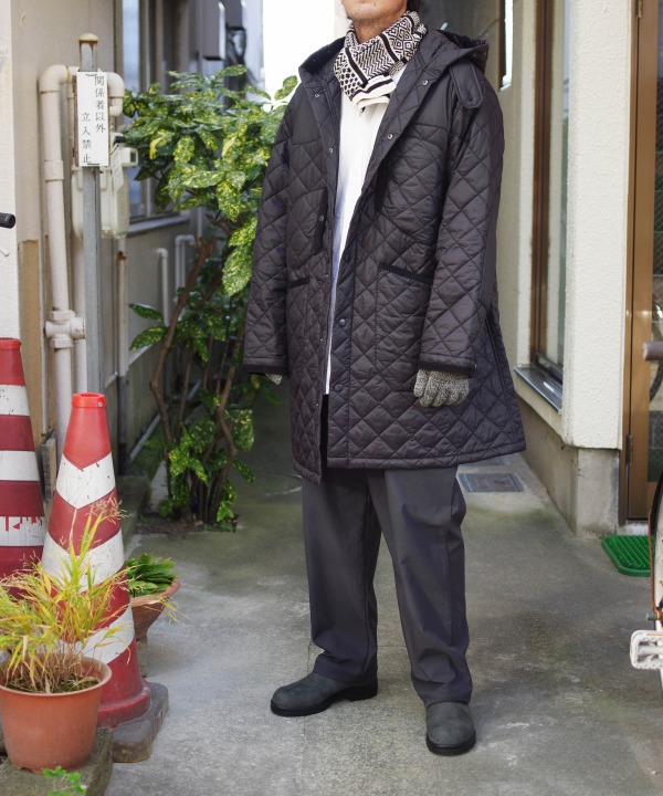 Barbour エンジニアードガーメンツ JANKEES コート L bk