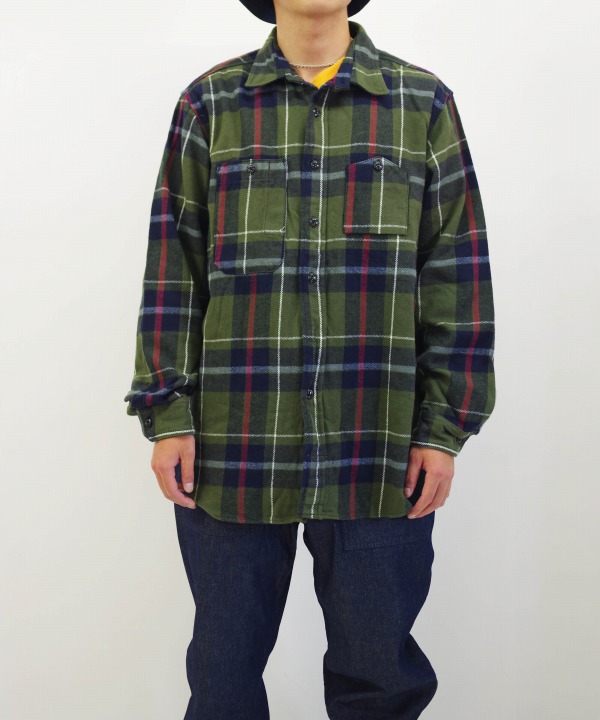 エンジニアド ガーメンツ/Engineered Garments Work Shirt - Big Plaid Heavy Flannel