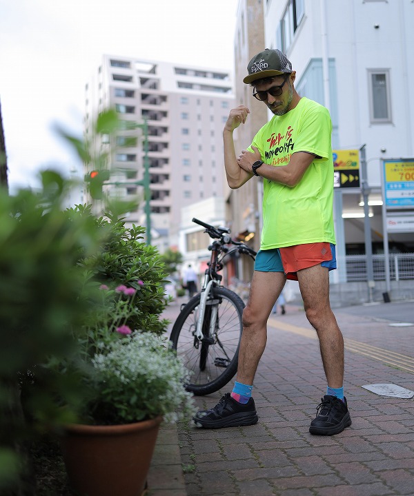 UNISEX M  エルドレッソ Pietri Shorts ランニングパンツ ショーツ ELDORESO E2104511 イエロー系