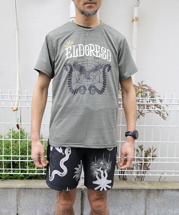 ELDORESO エルドレッソ Font Big Tee ランニング 2024AW
