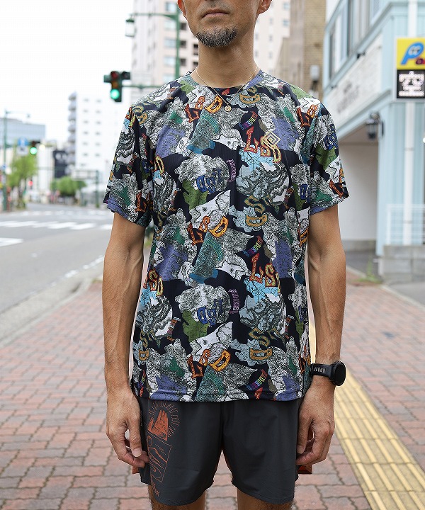 アシックス×エルドレッソ 半袖 Tシャツ L ELDORESO」と