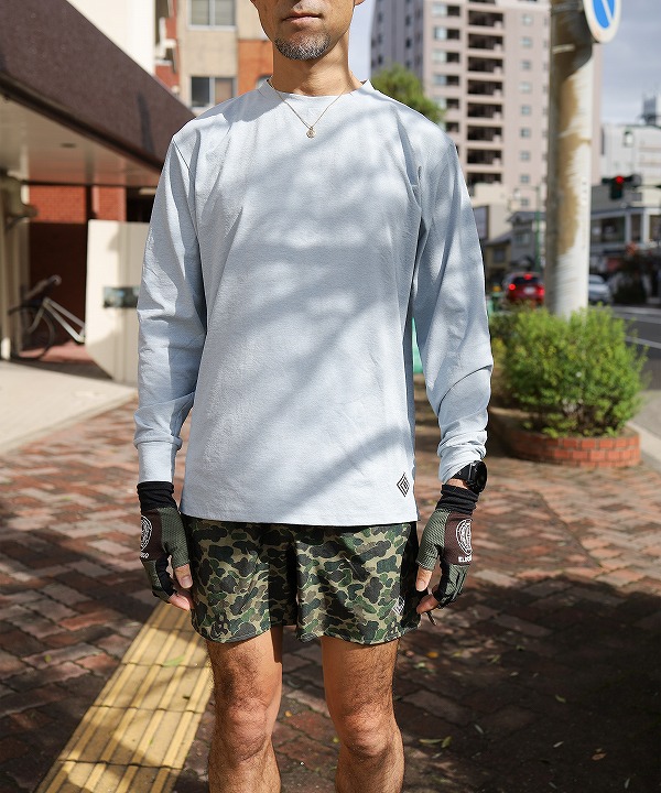 エルドレッソ/ELDORESO Splashes Long Tee（全2色） [カットソー(長袖