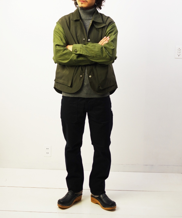 ササフラス FALL LEAF SPRAYER PANTS DUCK