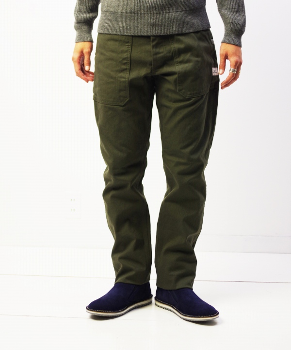 オリーブ ササフラス FALL LEAF SPRAYER PANTS DUCK