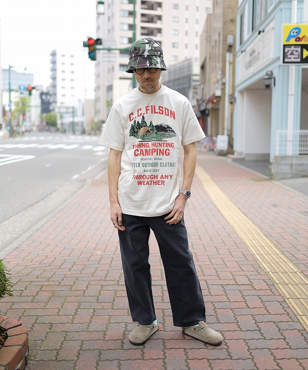 フィルソン/FILSON FRONTIER GRAPHIC T-SHIRT [Tシャツ]｜MAPS