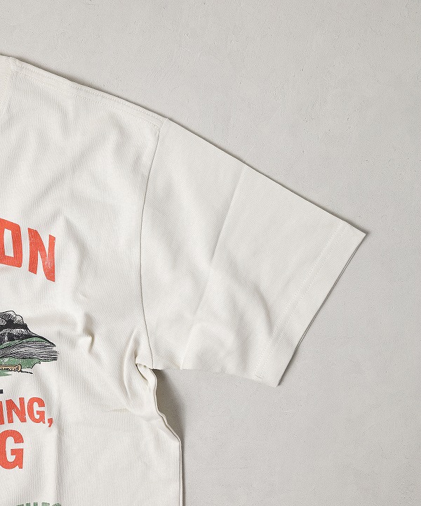 Short Sleeve Outfitter Graphic T-Shirt / Sage Gray | Filson