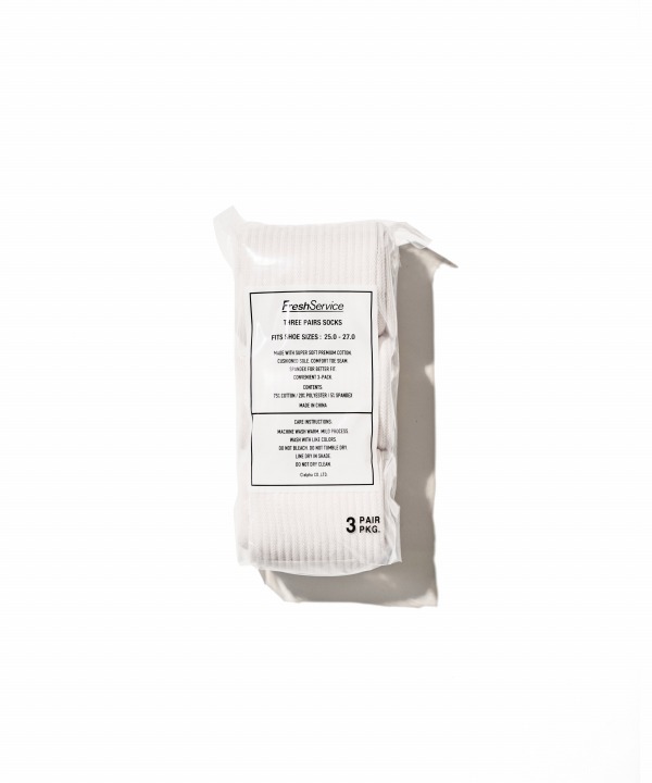 FreshService/フレッシュサービス Original 3-Pack Socks (全2色 ...