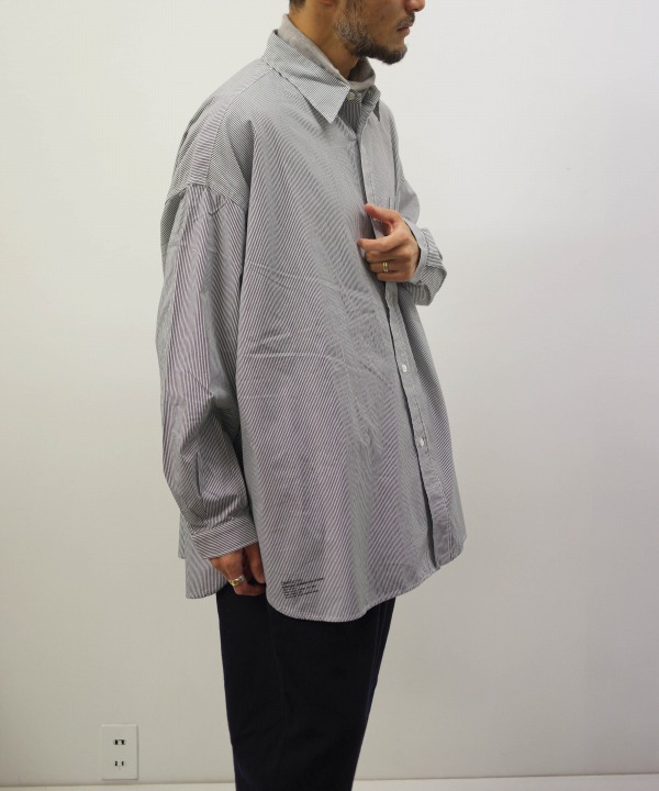 フレッシュサービス/FreshService　CORPORATE STRIPE REGULAR COLLAR SHIRT （全2色）