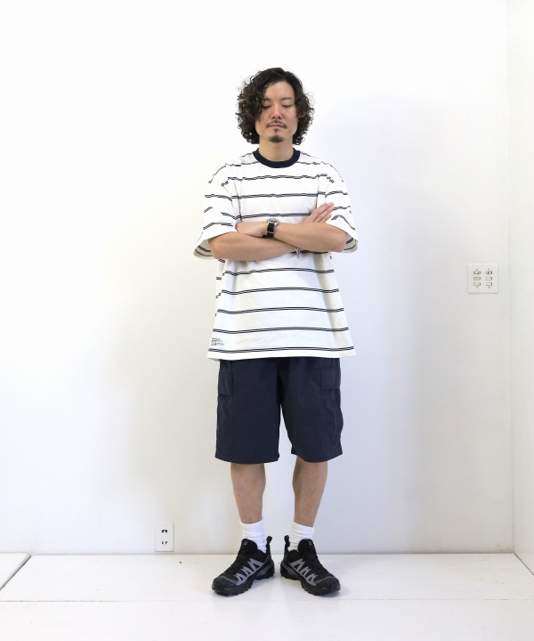 FreshService/フレッシュサービス MULTI BORDER S/S TEE