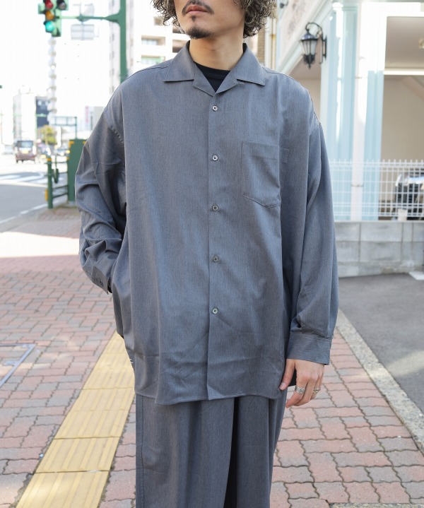 H.GRAY (176cm 66kg がサイズ「M」を着用)