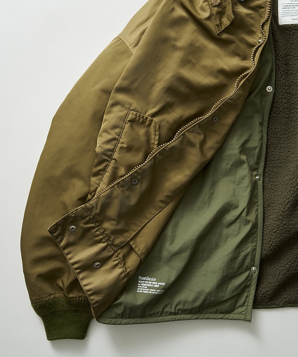 フレッシュサービス/FreshService HEAVY NYLON DECK JACKET[アウター