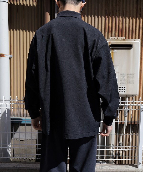 フレッシュサービス/FreshService DRY PIQUE JERSEY L/S POLO