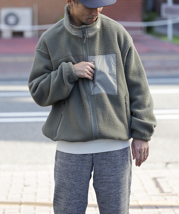 ☆meeeys☆ フレッシュサービス/FreshService HEAVY FLEECE ZIP-UP JACKET