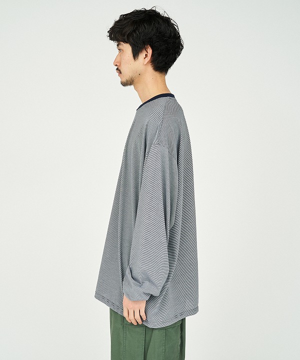 フレッシュサービス/FreshService MICRO BORDER L/S TEE（全2色