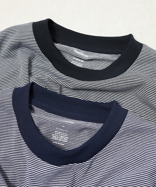 フレッシュサービス/FreshService MICRO BORDER L/S TEE（全2色