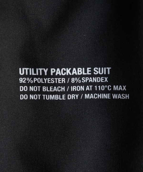 リフレッシュサービス UTILITY PACKABLE SUIT