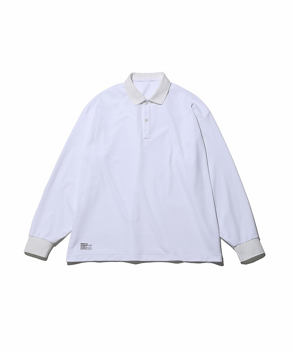フレッシュサービス/FreshService DRY PIQUE JERSEY L/S POLO