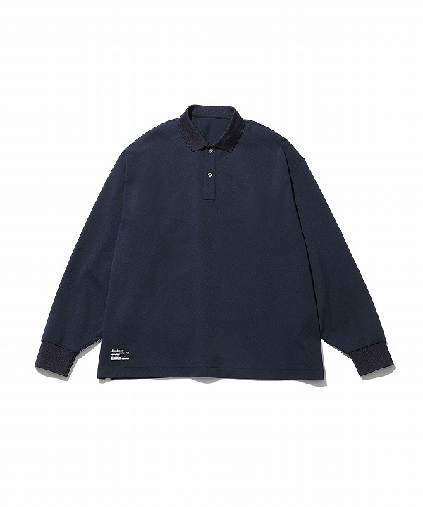 フレッシュサービス/FreshService DRY PIQUE JERSEY L/S POLO