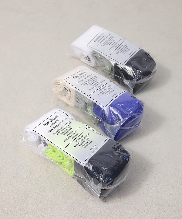 FreshService/フレッシュサービス SIGNATURE 3-PACK SOCKS（全3