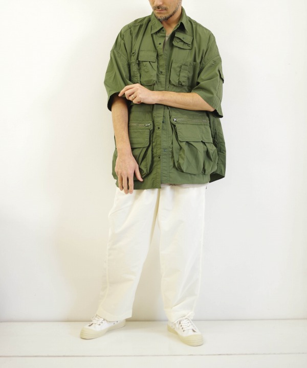 フレッシュサービス/FreshService TACTICAL POCKET STRETCH S/S SHT