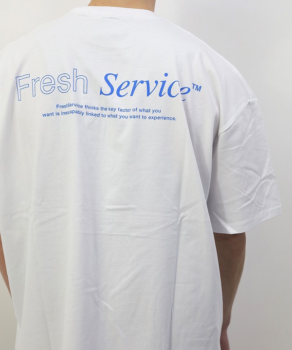 FreshService/フレッシュサービス CORPORATE PRINTED S/S TEE