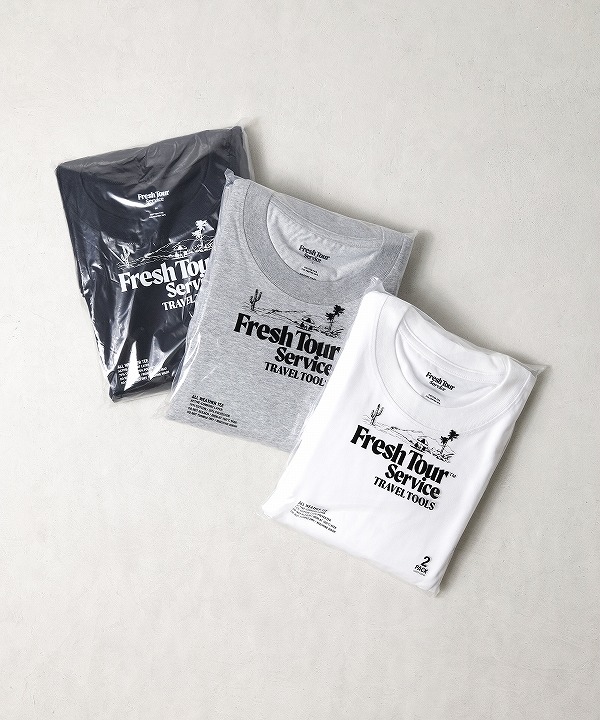 トップス FreshService 2-PACK ALL WEATHER TEE L FreshService - フレッシュサービス 2-PACK ALL WEATHER TEE