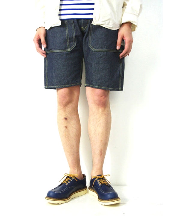 Sassafras/ササフラス Fall Leaf Pants 1/2 - 13.5oz Denim [ショーツ