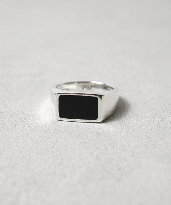 silver925 ×onyx ミリタリー　リング 楽天市場】オニキスリング ONYX シルバー925 メンズ リング 指輪